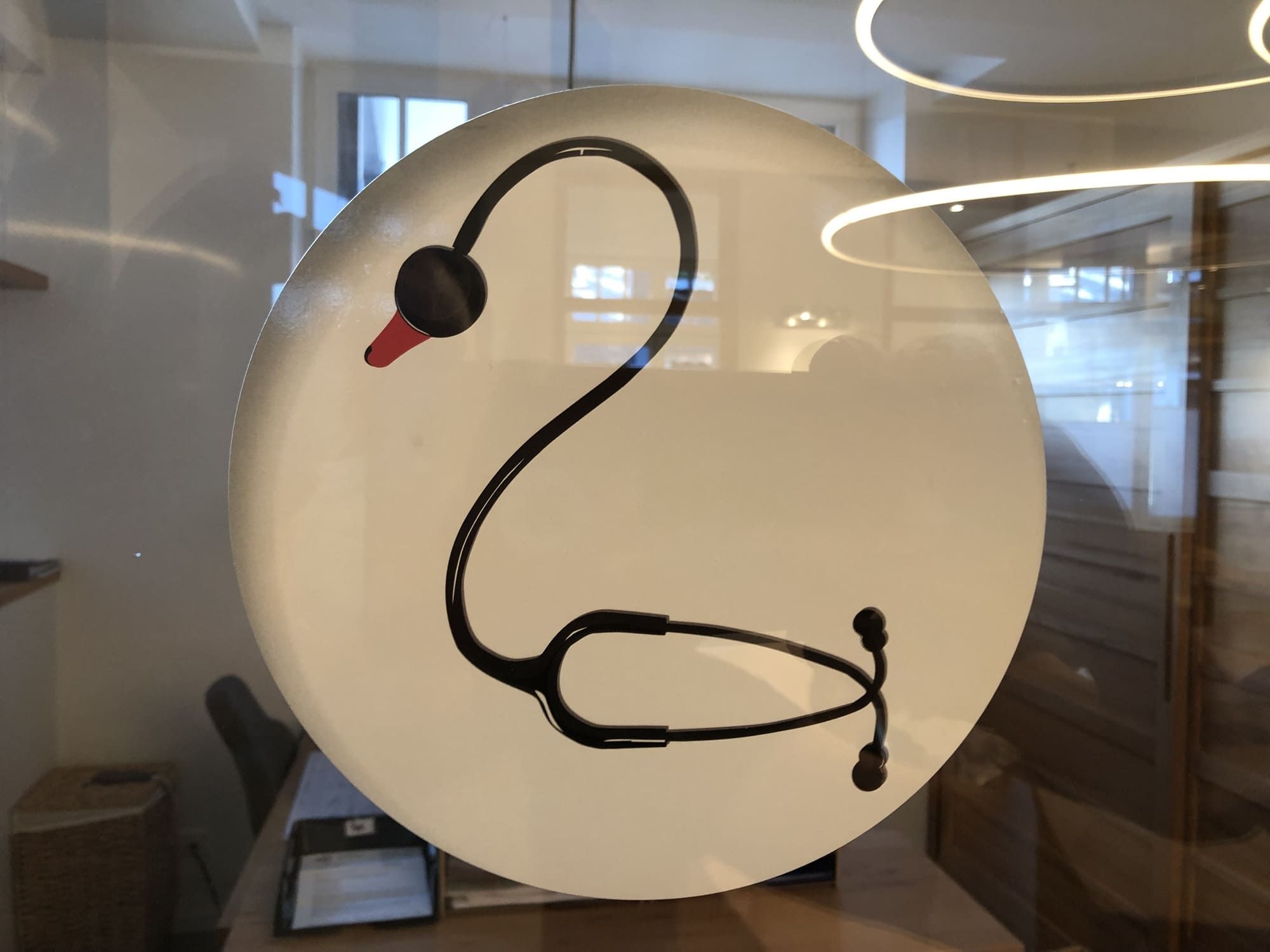 Innenaufnahme der Schwanenpraxis Olpe