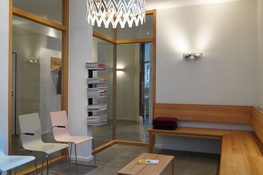 Innenaufnahme der Schwanenpraxis Olpe