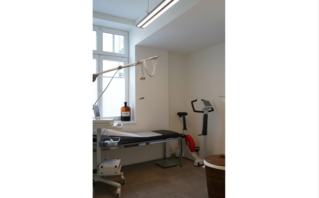 Innenaufnahme der Schwanenpraxis Olpe